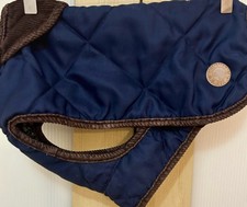 Dog coat blue for sale  LEATHERHEAD
