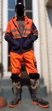 Mens orange black for sale  LONDON