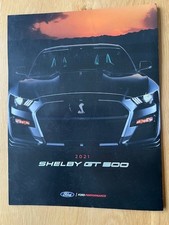 2021 SHELBY GT500 Mustang ORIGINAL 7 páginas pasta EUA FOLHETO DE VENDAS comprar usado 2021 SHELBY GT500 Mustang ORIGINAL 7 páginas pasta EUA FOLHETO DE VENDAS comprar usado  Enviando para Brazil