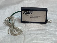 RECEPTOR RARO KRAFT KPR2KWB AM BANDA LARGA 2 CANAIS EM 75.870 MHZ comprar usado  Enviando para Brazil
