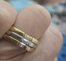 Schöner tricolour goldring gebraucht kaufen  Dinslaken