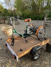 Tricycle bike trailer for sale  MELTON CONSTABLE