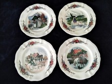Assiettes dessert faïence d'occasion  Rivery