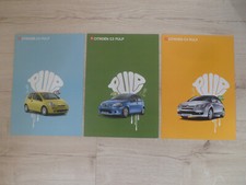 CITROEN C2 C3 C 4 PULP C3 VTR TIC / lot de 7 catalogues brochures publicitaires, usado comprar usado  Enviando para Brazil