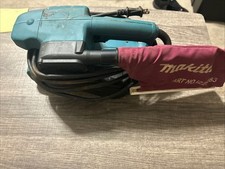 Lixadeira de cinta elétrica Makita 9910 3" X 18" 120V testada e funcionando com correia abrasiva comprar usado  Enviando para Brazil