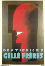 Publicite dentifrices gellé d'occasion  Fruges