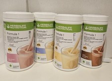 Shake Herbalife Formula 1 500g ×4 baunilha/rosa/kulfi e chocolate validade longa  comprar usado  Enviando para Brazil