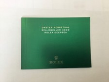 Rolex libretto booklet usato  Tribogna