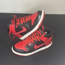 Tênis Nike Dunk High Masculino Tamanho 8.5 Vermelho Criado Vintage 2012 317982-051 comprar usado  Enviando para Brazil