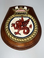 Hms drake vintage for sale  SALTASH