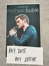 Michael buble 11x17 for sale  Huffman