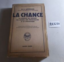 Chancelevinson payot1952 fra. usato  Paterno