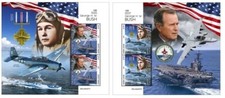 Sierra Leona 2024 100 años del nacimiento de George H. W. Bush.  (207) segunda mano  Embacar hacia Mexico