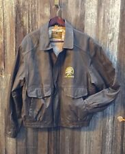 Vintage leather bomber for sale  Osborne