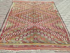 Tapete Turco Vintage, Tapete KilimRug de Lã, Tapetes de Área, Tapete Boho, Tapete Feito à Mão 73"x85" comprar usado Tapete Turco Vintage, Tapete KilimRug de Lã, Tapetes de Área, Tapete Boho, Tapete Feito à Mão 73"x85" comprar usado  Enviando para Brazil