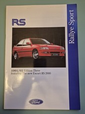 Ford 1991 brochure for sale  BIGGLESWADE