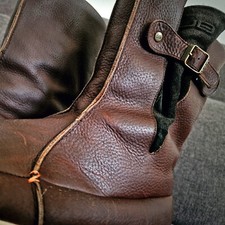 Hub leder boots gebraucht kaufen  Bottrop