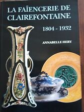 Livre faiencerie clairefontain d'occasion  Bourg