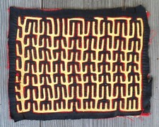 Design de Padrão Tradicional Pequeno Kuna GUNA MOLA do PANAMÁ [Boston Primitive] comprar usado  Enviando para Brazil