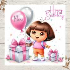 Personalised dora explorer for sale  BIRMINGHAM
