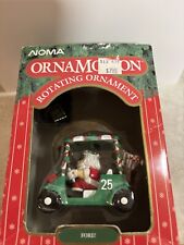 Noma OrnaMotion #2372 'FORE!' Ornamento giratório de carrinho de golfe Papai Noel 1989 ~novo na caixa~ T250, usado comprar usado  Enviando para Brazil