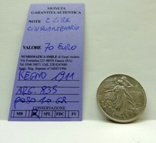 2 lire 1911 usato 2 lire 1911 usato Faenza