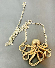 Octopus necklace steampunk for sale  Des Moines