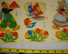 Antique dutch decals for sale  New York