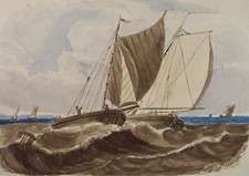 Original watercolour fishing for sale  WIRRAL