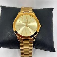 Relógio feminino Michael Kors MK3179 Slim Runway tom dourado comprar usado  Enviando para Brazil