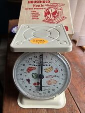 Balança de bancada de cozinha vintage NOS American Family Scale 25 lb na caixa original comprar usado  Enviando para Brazil