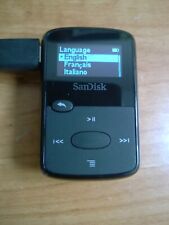 Usado, Reproductor digital de MP3 Sandisk Clip Jam 8 GB negro batería agotada segunda mano  Embacar hacia Argentina