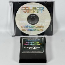Atarimax 128 em 1 USB Flash Multi-Carrinho para Colecovision & Adam com Disco de Instalação, usado comprar usado  Enviando para Brazil