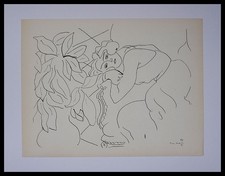 Henri matisse rêveuse d'occasion  Saint-Ouen