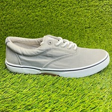 Tênis Sperry Halyard CVO Masculino Tamanho 10 Cinza Branco Casual Caminhada Lona, usado comprar usado Tênis Sperry Halyard CVO Masculino Tamanho 10 Cinza Branco Casual Caminhada Lona, usado comprar usado  Enviando para Brazil
