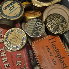 Vintage tin tins for sale  BILSTON