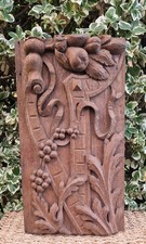 Vtg hand carved for sale  BEDALE