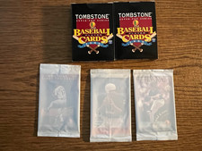 Tarjetas de jugador de béisbol Tombstone 1995 2 juegos y 3 paquetes segunda mano  Embacar hacia Mexico