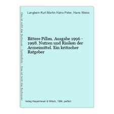 Bittere pillen ausgabe gebraucht kaufen  Buttenwiesen