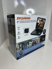 DVD player portátil Sylvania 9" LCD com tela giratória SDVD9070-B com adaptador CA comprar usado  Enviando para Brazil