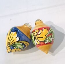 Palline natale ceramica usato  Fiorenzuola d'Arda