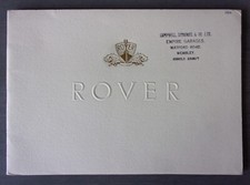 Rover orig 1953 for sale  BENFLEET