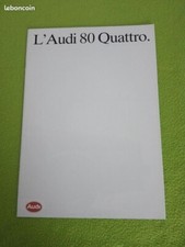 Brochure audi quattro d'occasion  France