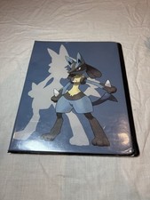Pokemon lucario folder for sale  KILGETTY