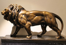 Löwe statuette figur gebraucht kaufen  Ismaning