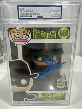 Usado, Funko Pop! O Besouro Verde assinado por Seth Rogen Certificado de Autenticidade por PSA EXTREMAMENTE RARO comprar usado  Enviando para Brazil