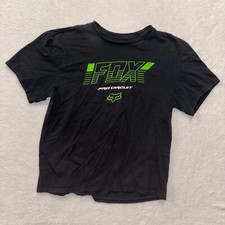 Camisa masculina Fox Racing XL preta verde circuito profissional motocross casual gráfico comprar usado  Enviando para Brazil