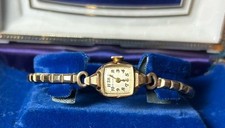 Bulova Fifth Avenue 10k GF relógio vintage feminino caixa original pulseira de extensão funciona comprar usado  Enviando para Brazil