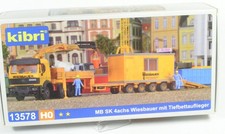 H0 MB SK Wiesbauer m. Tiefbettauflieger Bausatz Kibri 13578 neuw. OVP ungeöffnet comprar usado  Enviando para Brazil