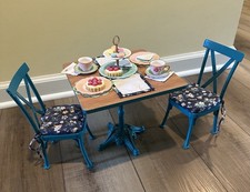 Usado, Boneca American Girl 2020 conjunto de mesa e cadeira hora do chá com acessórios completos comprar usado  Enviando para Brazil
